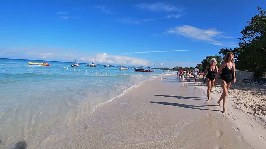 From Montego Bay: Negril Beach & Rick's Cafe Sunset Day Trip - The drive west with Corey or Indiana