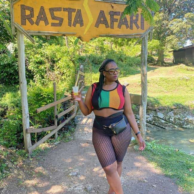 From Montego Bay/Negril: RastaSafari UTV Experience - A vegetarian Jamaican lunch to finish the ride