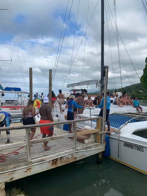 From Montego Bay: Private Tour to Negril w/ Catamaran Cruise - The Catamaran Party Cruise