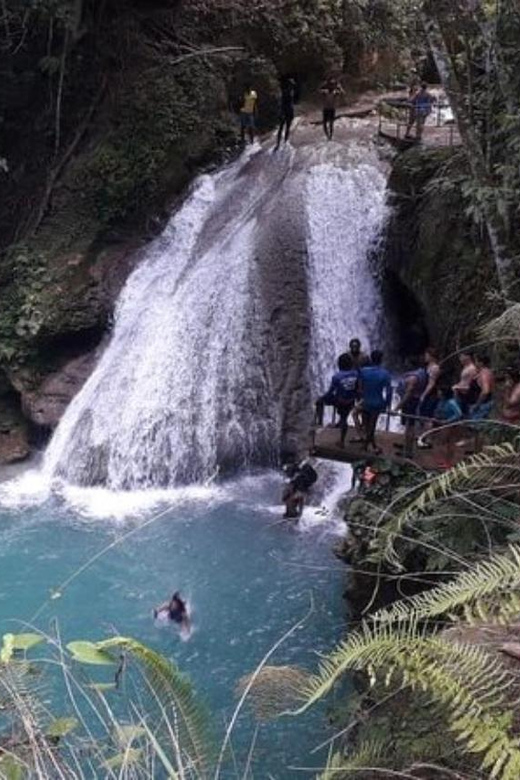From Ocho Rios: Blue Hole & Dunn's River Falls Tour - Crowds, pace, and the authentic experience