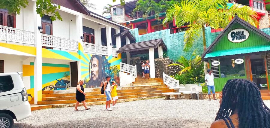 From Runaway Bay: Bob Marley Mausoleum Guided Day Trip - The Runaway Bay pickup and road into the hills