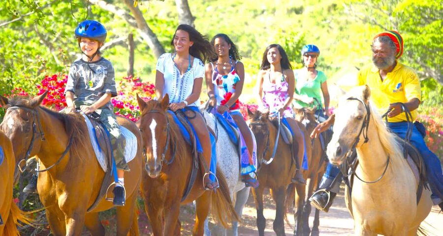 From Runaway Bay: Horseback Ride and Swim Countryside Tour - Key points at a glance