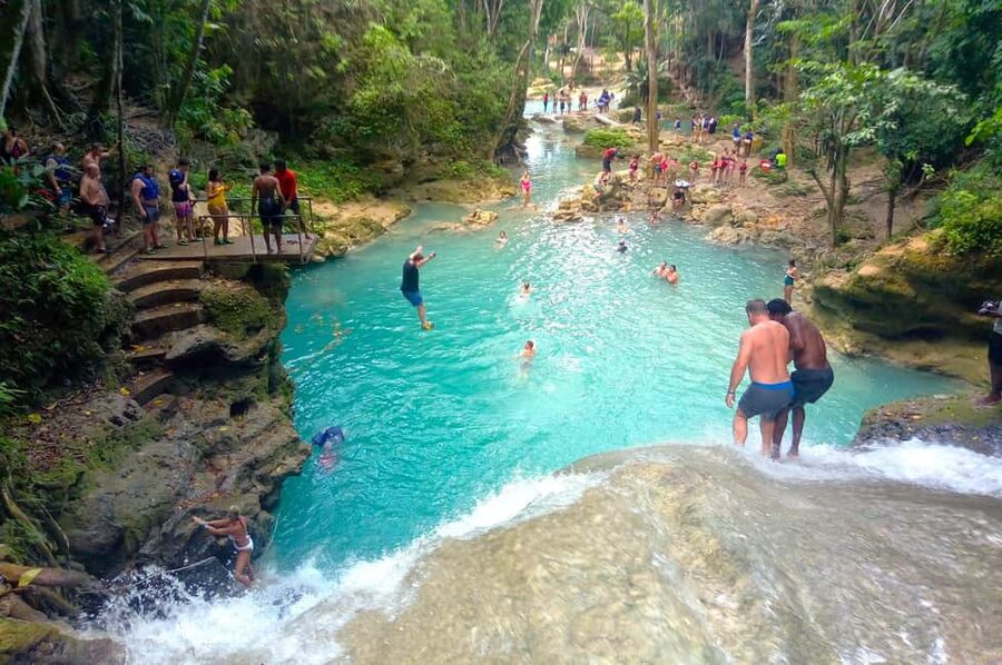 From Runaway Bay: Island Gully Falls and Blue Hole Tour - The best and weakest parts of the experience