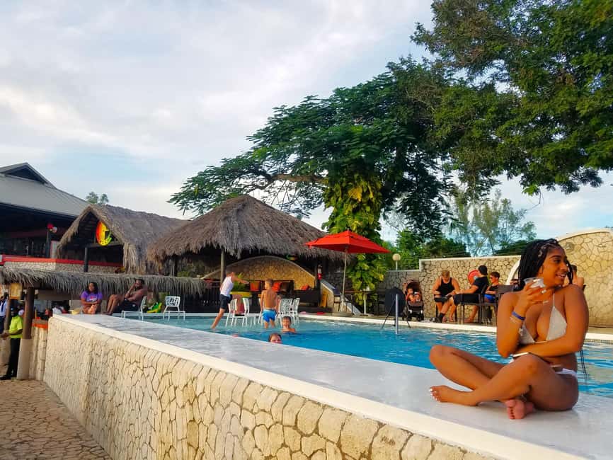 From Runaway Bay: Negril Beach and Rick's Cafe Trip by Van - What makes Negril’s seven-mile beach special