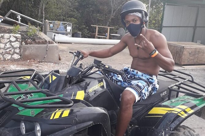 Full Day ATV, Ricks Café, Beach and Shopping Tour from Montego Bay - Green Island: An ATV Ride Built for Mud and Motion