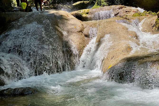 Full-Day Tour to the Blue Hole and Dunn's River Falls - Dunn’s River Falls: a wet climb in four levels