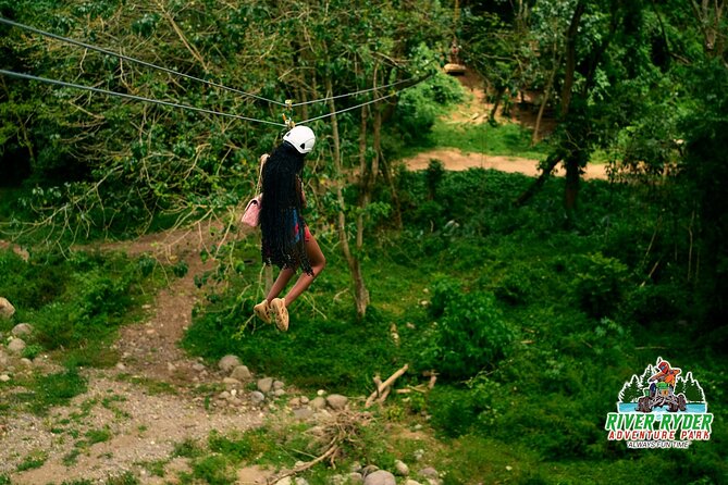 Full Package & Park Access at River Ryder Park Kingston Jamaica - The Bali Swing and Wishing River Swing