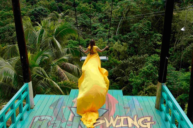 Giant Bali Inspired Swing - The private format is a real advantage