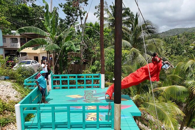 Giant Bali Inspired Swing - Adding bamboo rafting or a river tour