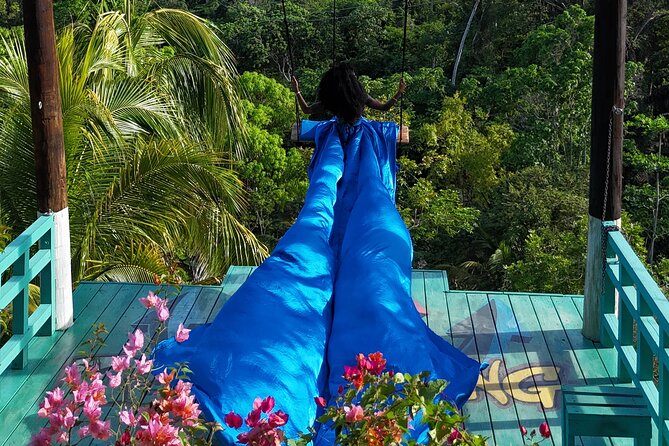 Giant Bali Inspired Swing - What the one-hour swing experience is like