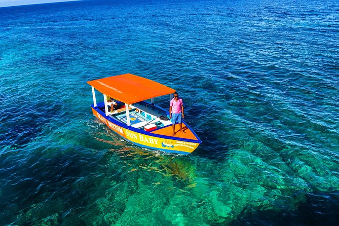 Glass Bottom Boat Ride/Snorkeling/Booby Cay Island from Grand Palladium Lucea - Booby Cay Island and the local grill