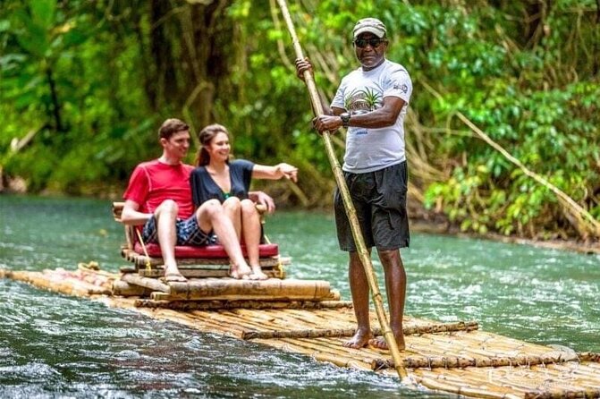 Grate River Rafting with Limestone Massage, Jet Ski and Parasailing combo tour - Tropical Bliss Beach shifts the mood