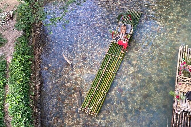 Great River bamboo Rafting and Margaritaville from Montego Bay - Fresh coconut, fruit, and local flavor