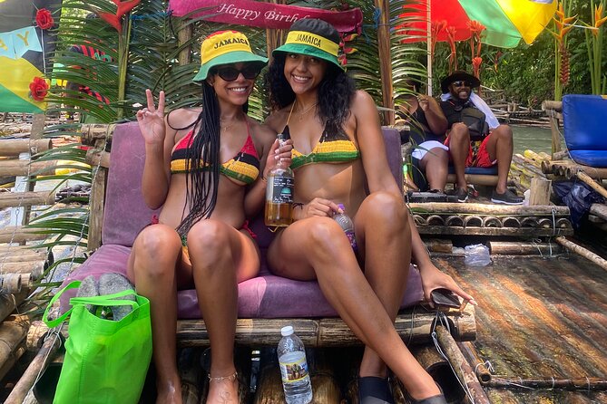 Great River bamboo Rafting and Margaritaville from Montego Bay - A slow float on the Great River