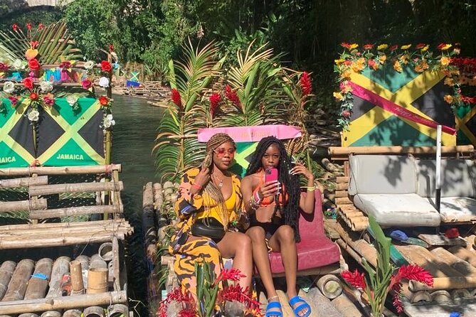 Great River Bamboo Rafting & Limestone Massage at Lethe Jamaica - Cruising down the Great River