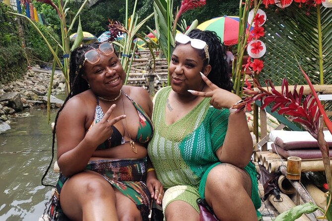 Great River Bamboo Rafting & Limestone Massage from Montego Bay - Jungle socks, Jamaica’s natural foot rub