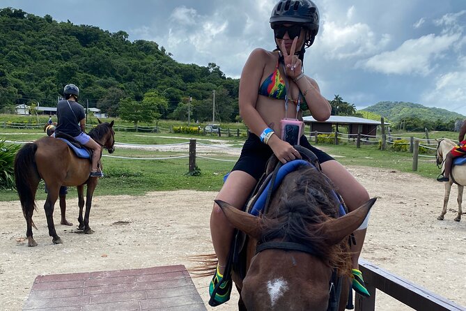 Great River Rafting Limestone Foot Massage and Horseback Rides From Montego Bay - Private transportation from Montego Bay
