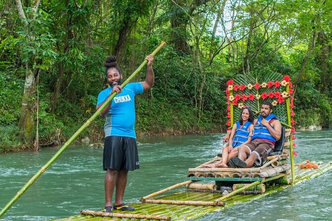 Great River Rafting with Limestone Massage & Rasta Safari Experience Combo Tour - Guides, safety, and the feel of the day