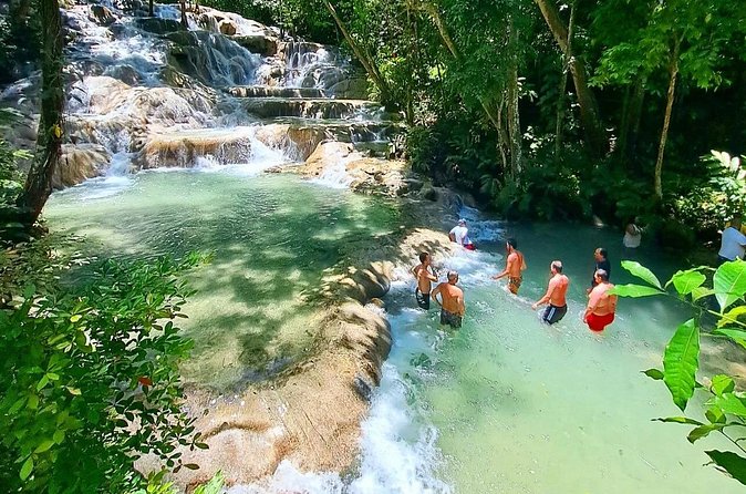 Green Grato Caves and Dunns River Falls with Private Transfer - What private transport adds from Montego Bay