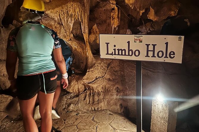 Green Grato Caves and Dunns River Falls with Private Transfer - Entering Green Grotto Caves