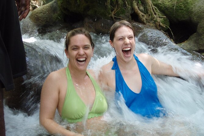 Green Grotto Caves and Dunn's River Falls Guided Tour with Admission - Scotchies Drax Hall adds a taste of Jamaica