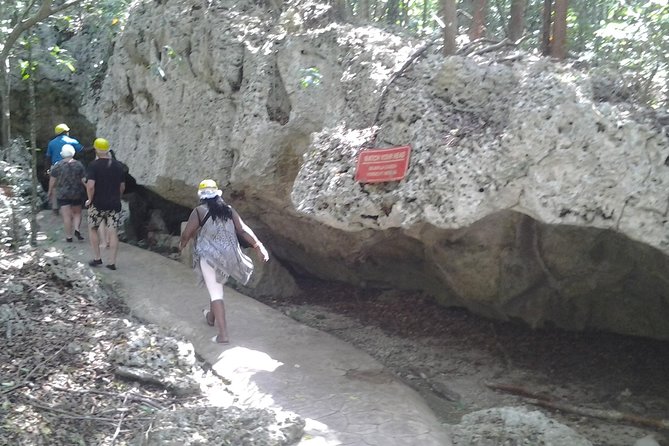 Green Grotto Caves from Montego Bay - Entering the limestone world of Green Grotto