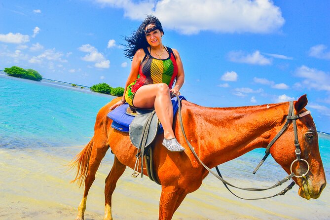 Horseback Ride and Swim Experience Montego with Transportation - Leaving Montego Bay in an air-conditioned vehicle