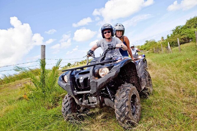 Horseback Ride ATV and Bamboo Rafting Tour Ocho Rios in Jamaica - ATV Riding at Rad Venture