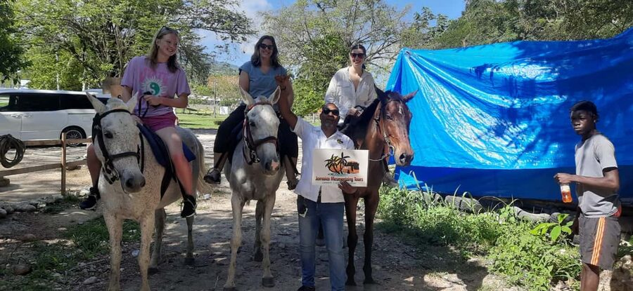 Horseback Ride, Blue Hole, Dunn's River and Tubing Tour - Blue Hole brings the biggest burst of adrenaline