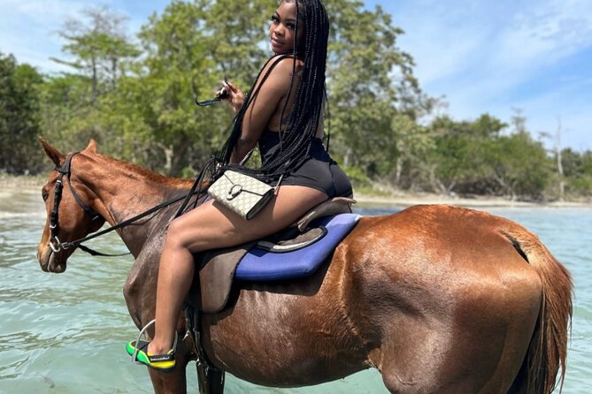 Horseback Ride , Dunns River Falls & Blue Hole From Montego Bay - Dunns River Falls and the one-hour climb
