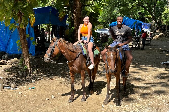 Horseback Riding Adventure in Jamaica - Entering the Ocean on Horseback