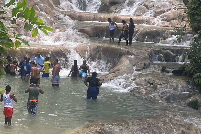 Horseback Riding and Swimming then Dunn's River Falls - Dunn’s River Falls, Jamaica’s famous climb