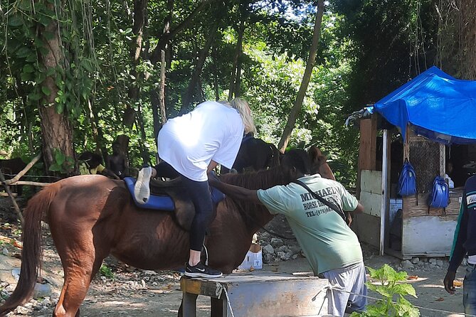 Horseback Riding, Bluehole Secret Falls, Dunns River tour from Montego Bay - Timing, group size, and physical demands