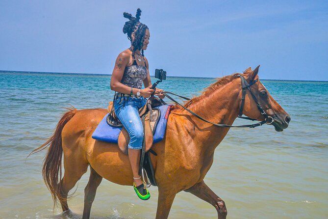 Horseback riding & bluehole secret falls from Montego Bay - Guides, group size, and the human side of the day