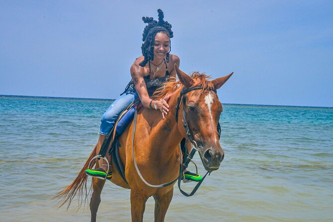 Horseback riding & bluehole secret falls from Montego Bay - Riding through Jamaican trails and toward the sea