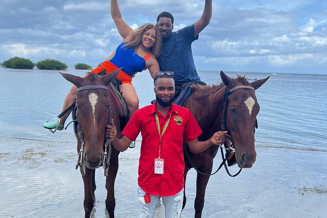 Horseback Riding In The Ocean from Montego Bay Private Transfer - From Montego Bay pickup to St Anns Bay
