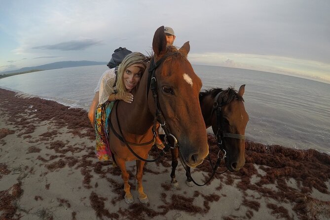 Horseback “SPECIAL”- Negril’s Beach Ride N’ Swim with Free photos/videos - Through the red mangrove tunnel