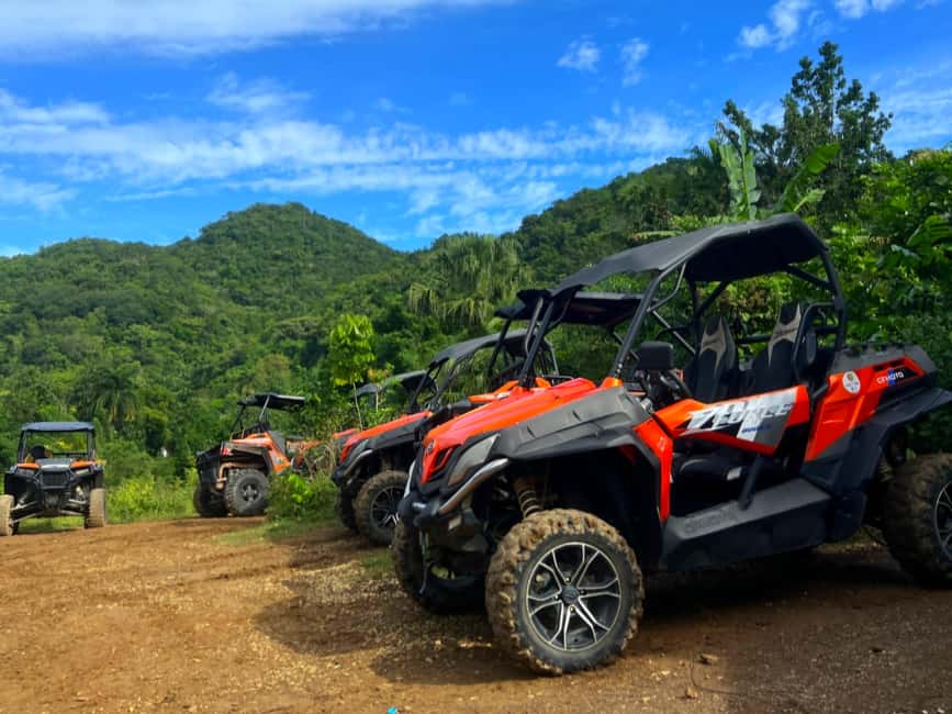 Jamaica: ATV, River Rafting & Blue Hole Tour from Ocho Rios - Bamboo rafting from river calm toward the ocean