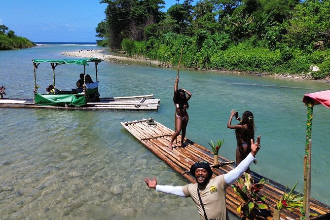 Jamaica Bamboo Rafting Adventure with Limestone Massage - From Montego Bay’s Hip Strip to the Great River