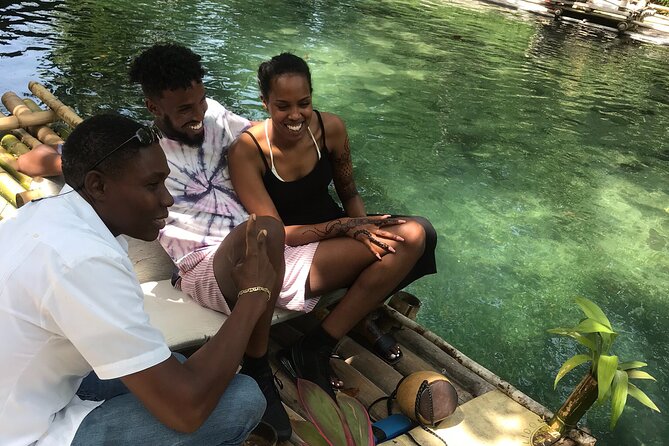 Jamaica Bamboo Rafting Tour Limestone Foot Massage - The bamboo raft ride: peaceful, but check the length
