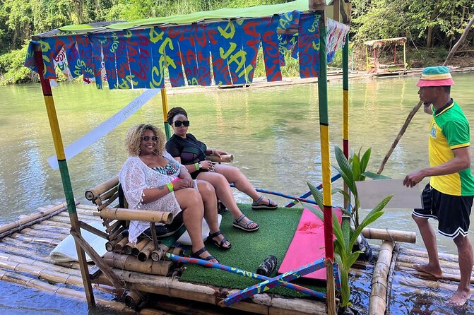 Jamaica Bamboo River Rafting & River Tubing Adventure - Stop two: tubing through gentle rapids
