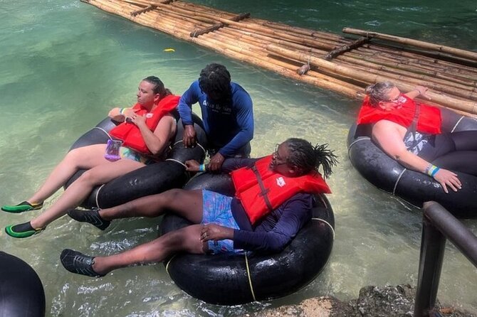 Jamaica Bamboo River Rafting & River Tubing Adventure - Stop one: a 45-minute bamboo raft ride