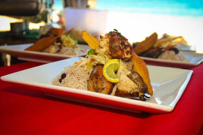 Jamaica Beach Club Transportation - Food, cocktails, and optional extras
