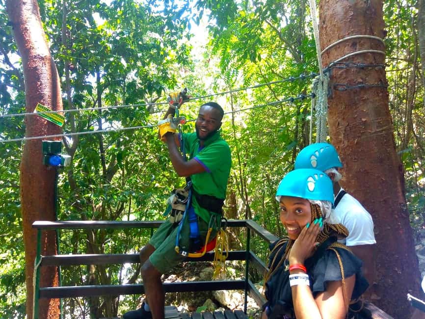 Jamaica Bobsled & Zipline (Mystic Gold) from Montego Bay - A 1,000-meter Jamaican bobsled ride