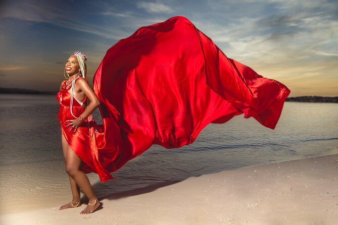Jamaica Flying Dress Photoshoots - Hotel Transfers Keep the Outing Manageable