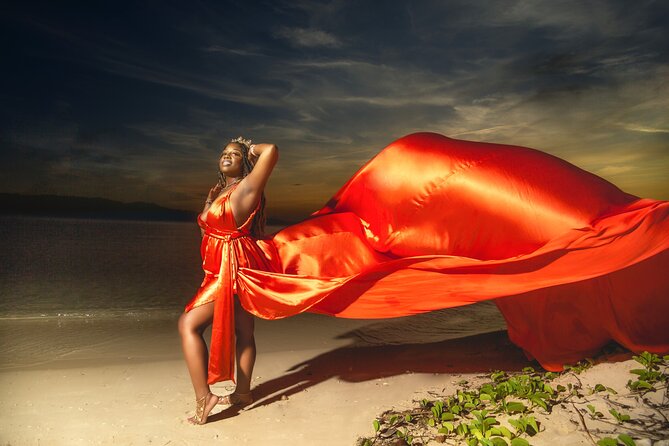 Jamaica Flying Dress Photoshoots - Digital Photos Within Seven Days