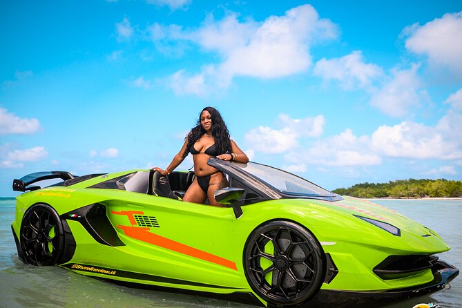 Jamaica Jet Car Lamborghini With Drone Video Reel and Pictures - Key details before you book