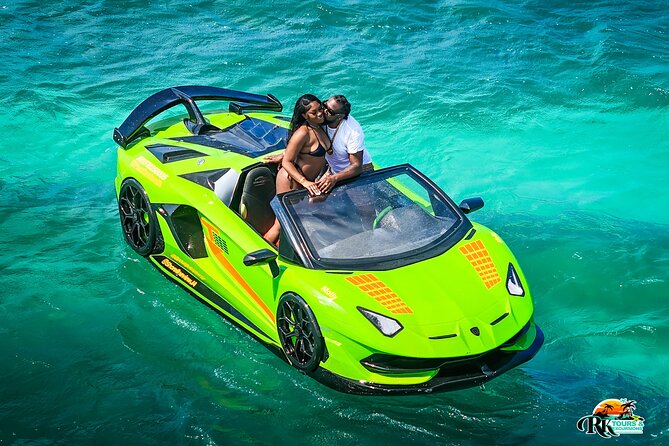 Jamaica Jet Car Lamborghini With Drone Video Reel and Pictures - What the water setting adds