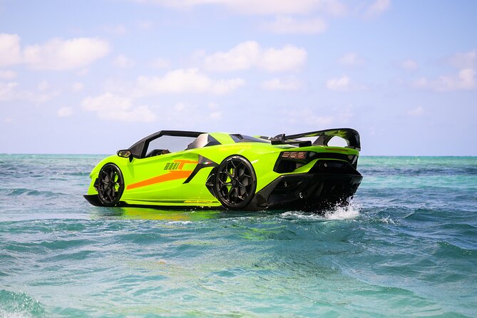 Jamaica Jet Car Lamborghini With Drone Video Reel and Pictures - Price: a splurge with a clear purpose