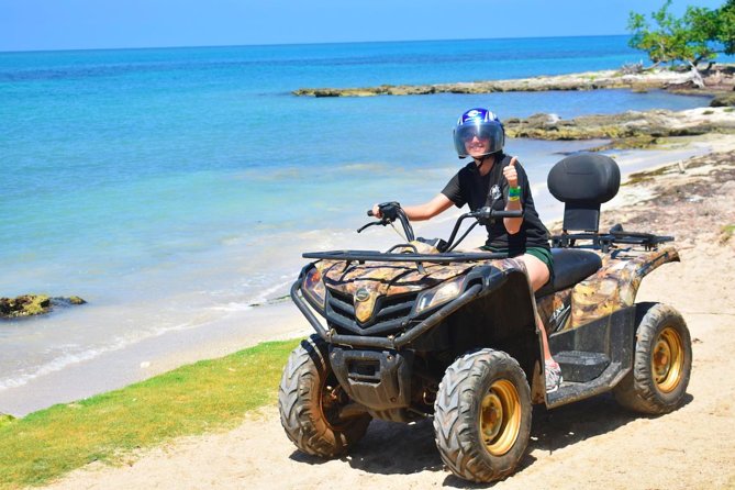 Jamwest ATV Adventure & Horseback Ride Combo in Negril - Practice laps before the muddy ATV route